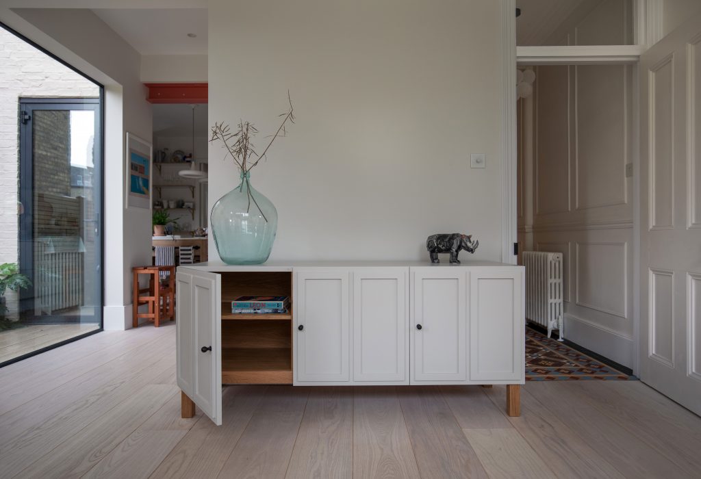 Expert joinery services and bespoke sideboard in London, Beaconsfield